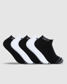Mens Socks - Bamboo Ankle - 5 Pack