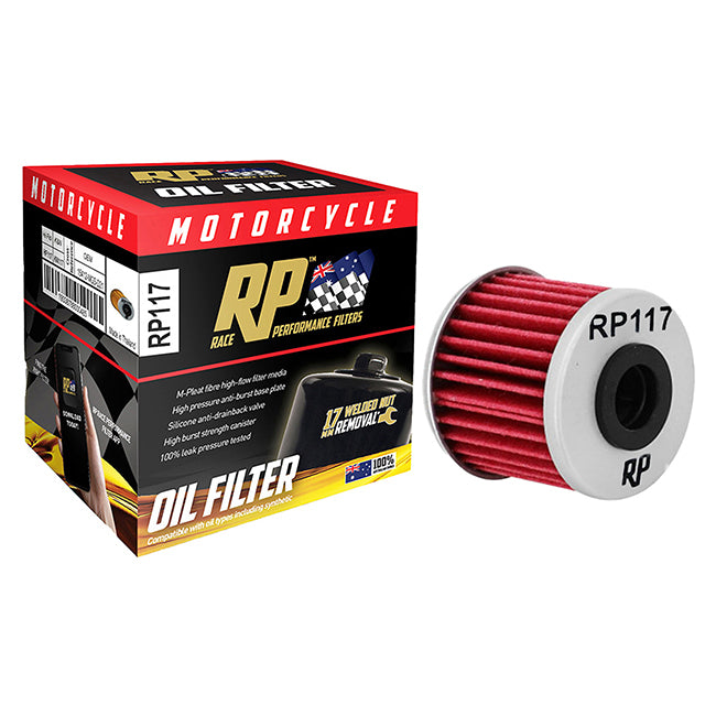 RACEP M/CYCLE OIL FILTER