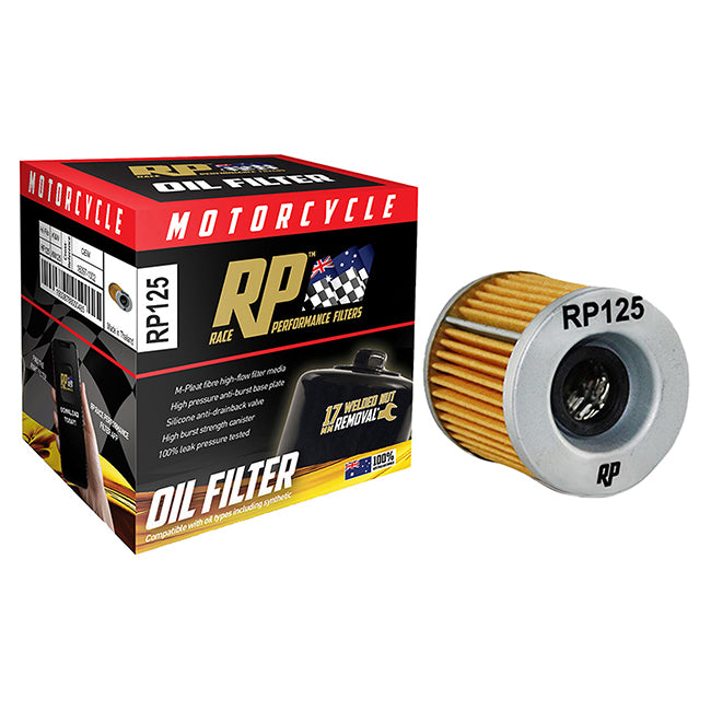 RACEP M/CYCLE OIL FILTER