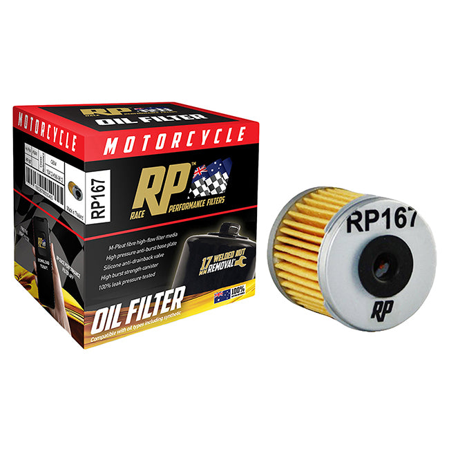 RACEP M/CYCLE OIL FILTER