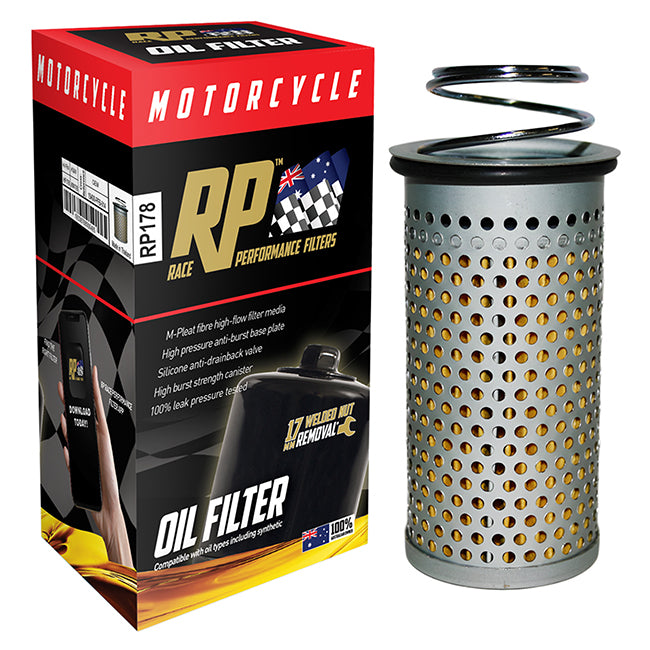 RACEP M/CYCLE OIL FILTER