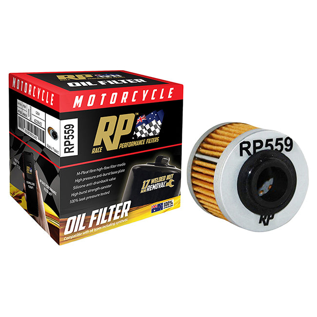 RACEP M/CYCLE OIL FILTER