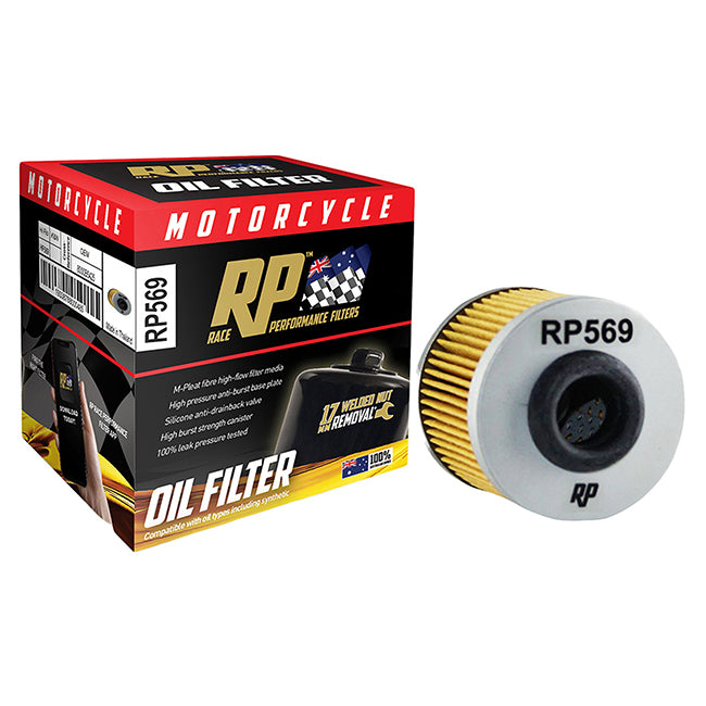 RACEP M/CYCLE OIL FILTER