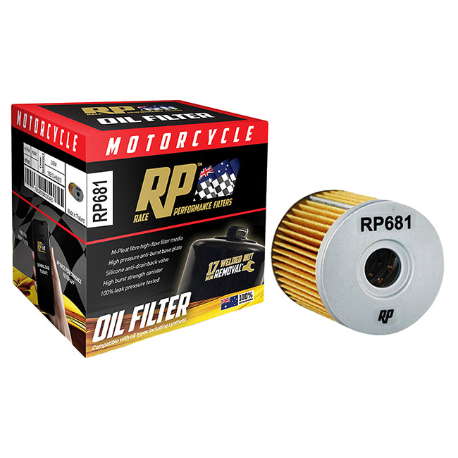 RACEP M/CYCLE OIL FILTER