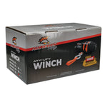 ALL BALLS 4 BOLT WINCH 6000LB with 33FT SYNTHETIC ROPE