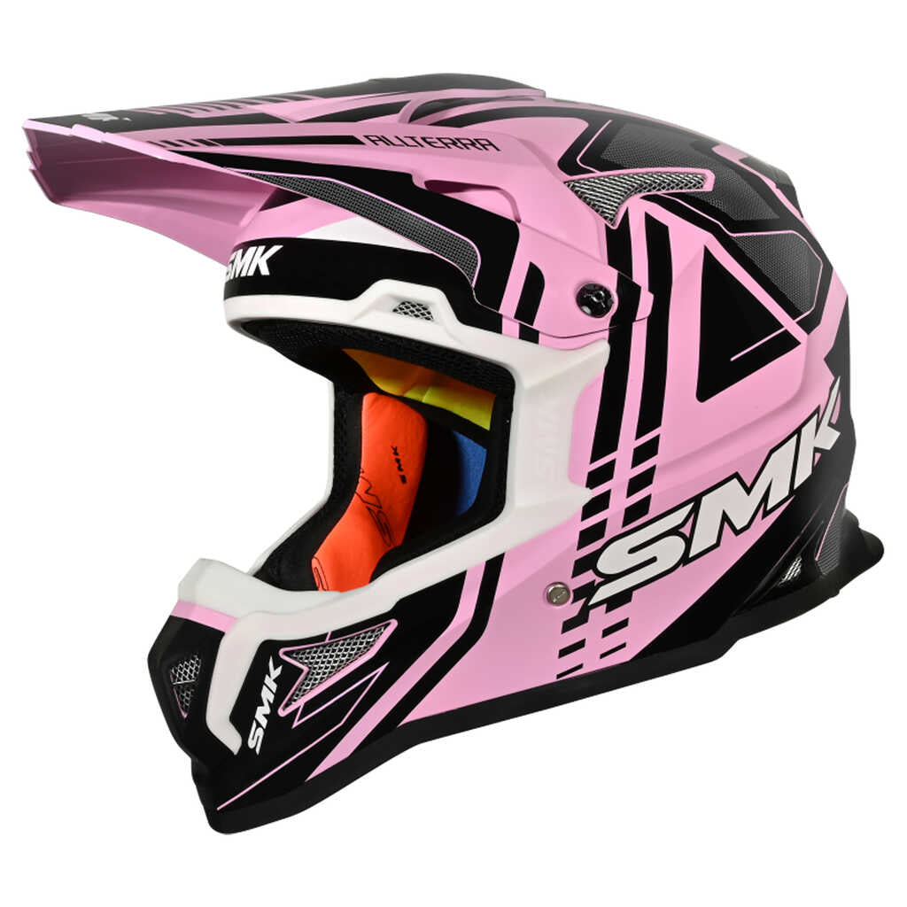 SMK Alterra Helmet PINK BLACK WHITE