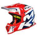 SMK Alterra Helmet MT WHITE BLUE RED