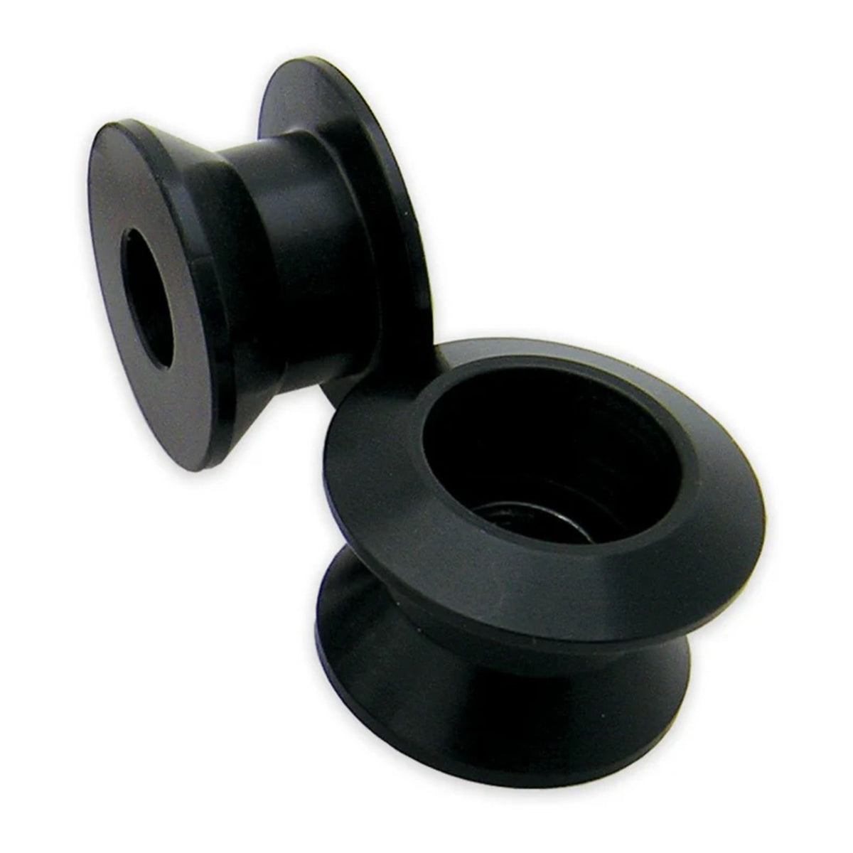 Bolt Swingarm Spools Black Universal