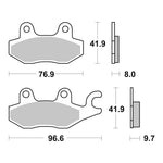 Brembo Prime Brake Pad Sinter Rear 07YA20SP