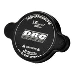 DRC Radiator Cap 1.6kgf/cm² - Black