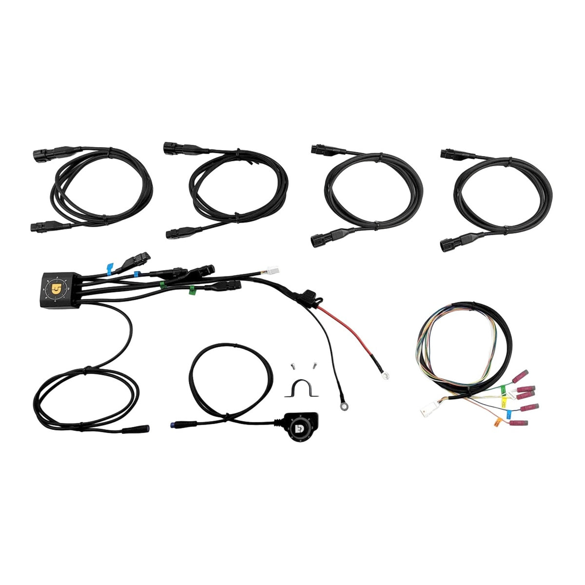 Denali D7 Pro Premium Lighting Kit with DialDim & Crash Mount - Universal Fit