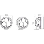Denali D3 LED Driving Light - DataDim™ Technology - Single