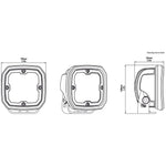 Denali D4 LED Light Pod - DataDim™ Technology - Single