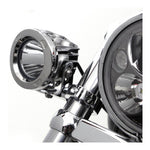 Denali Conv Fork Tube Light Mount/ 39-49mm Diametre Tubes - Chrome