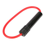 Whites Fuse Holder Screw Type - Black 2 Wire