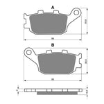 GOLDfren Brake Pads Sintered Sports GF021 - S3 (PH59)