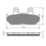 GOLDfren Brake Pads Sintered Sports GF024 - S3 (PH41)