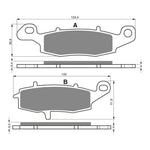 GOLDfren Brake Pads Sintered Sports GF124 - S3 ( PH194 )