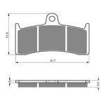 GOLDfren Brake Pads Sintered Sports GF126 - S3 ( PH230 )
