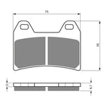 GOLDfren Brake Pads Sintered Sports GF141 - S3 ( PH223 )