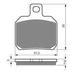 GOLDfren Brake Pads Sintered Sports GF152 - S3 ( PH253 )