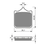 GOLDfren Brake Pads GF177 - S33