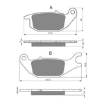 GOLDfren Brake Pads Sintered Sports GF221 - S3 ( PH303 )