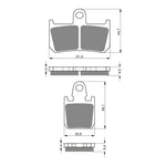 GOLDfren Brake Pads GF246 - GP5