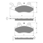 GOLDfren Brake Pads Sintered Sports GF247 - S3 ( PH251 )