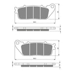 GOLDfren Brake Pads Sintered Sports GF277 - S3 ( PH421 )