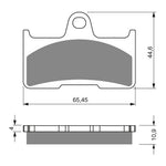 GOLDfren Brake Pads Off-Road Racing GF281 - K5 ( PR304 )
