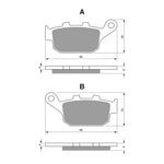 GOLDfren Brake Pads Sintered Sports GF306 - S3 ( PH427 )