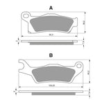 GOLDfren Brake Pads Off-Road Racing GF310 - K5 ( PR450 )