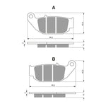 GOLDfren Brake Pads Sintered Sports GF311 - S3 ( PH459 )
