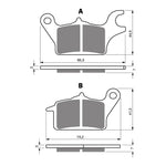 GOLDfren Brake Pads GF336 - S3