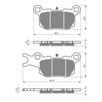 GOLDfren Brake Pads GF375 - K1