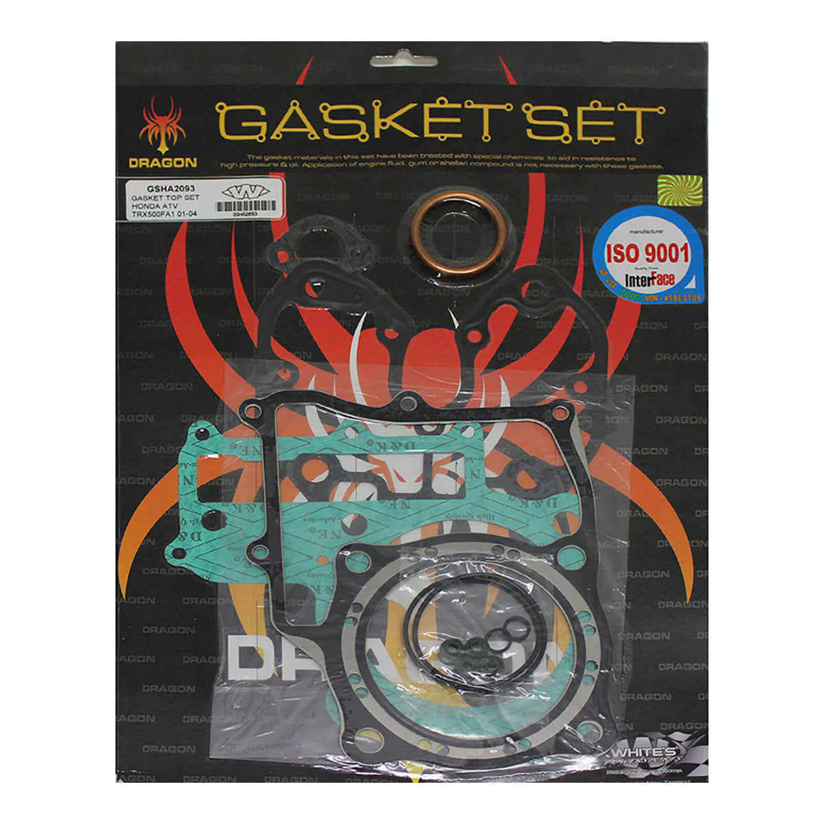 2093 Riders Whites Gasket Set - Top Honda TRX500 FA/FGA/FPA '01-'14