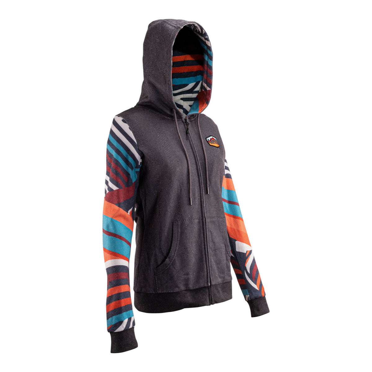 Leatt Premium Zip Hoodie - Stripes