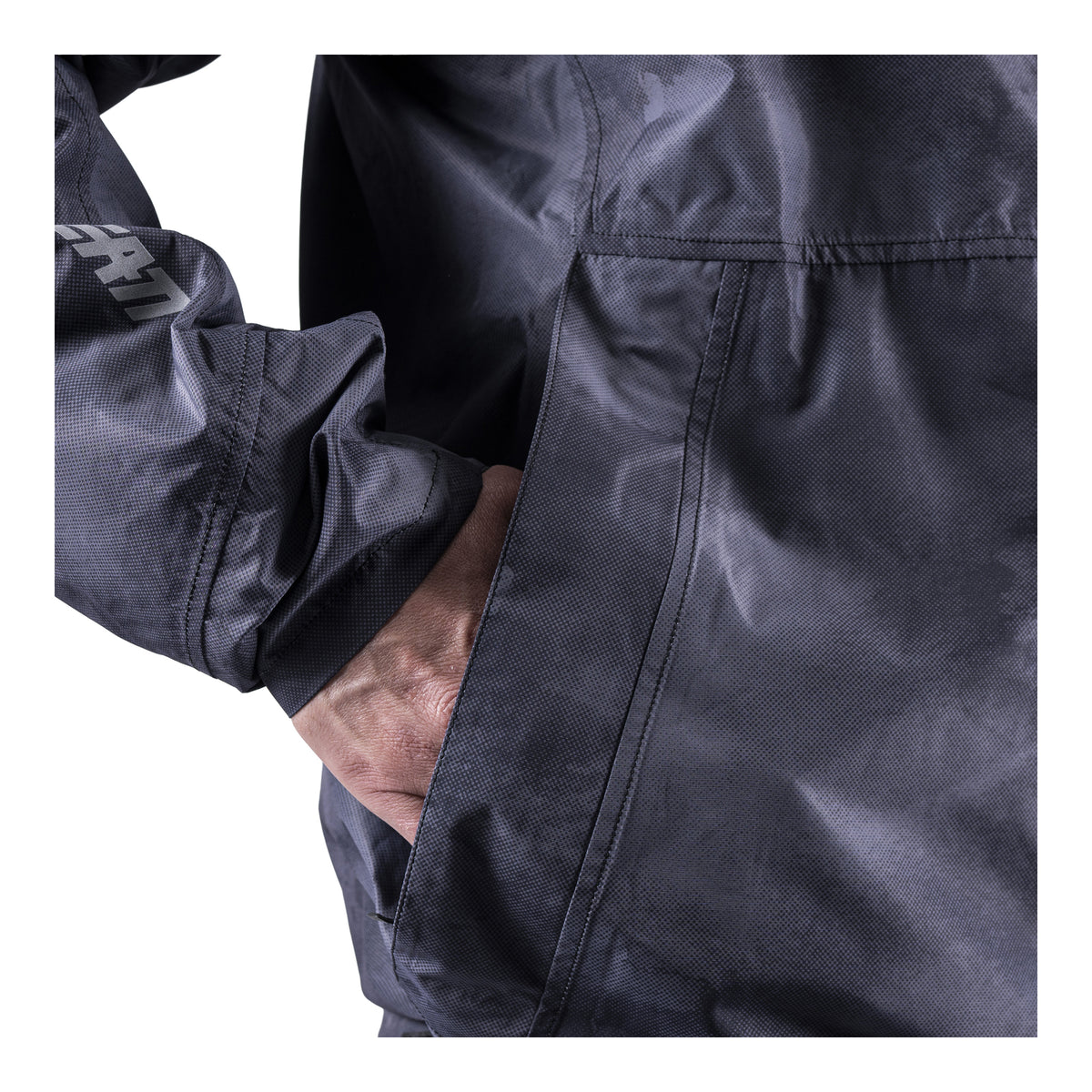 Leatt ADV Rain Cover Jacket - Camo Black / Grey