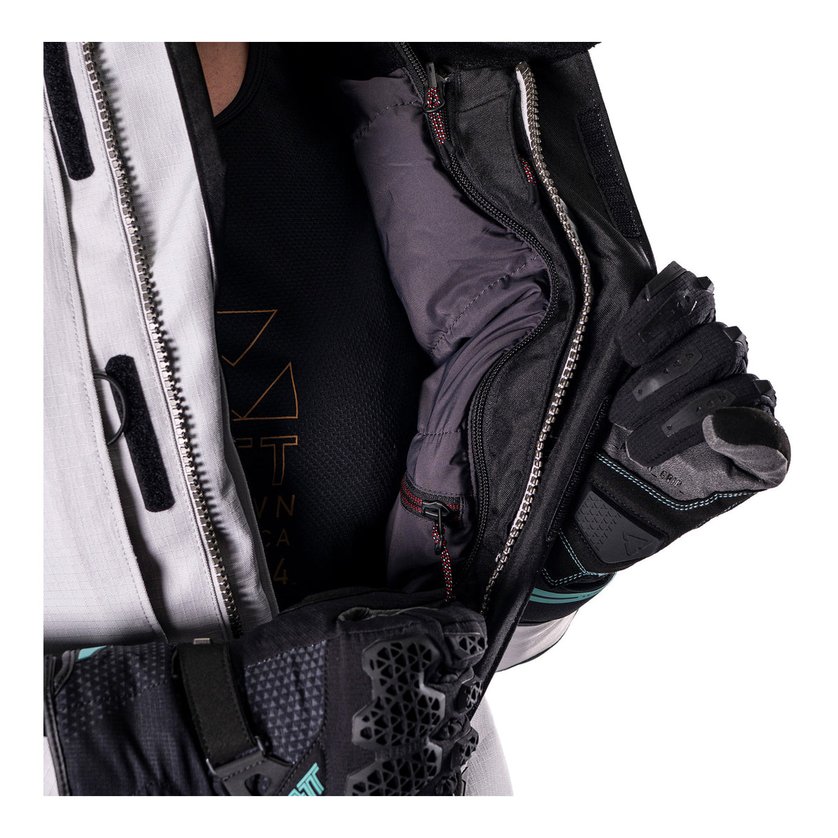 Leatt 5.5 ADV DriTour Women's Jacket - Steel Grey