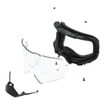 Leatt 6.5 Velocity Goggle - Flame / Clear 83%