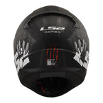 LS2 FF353 Rapid II Claw Helmets - Black 06