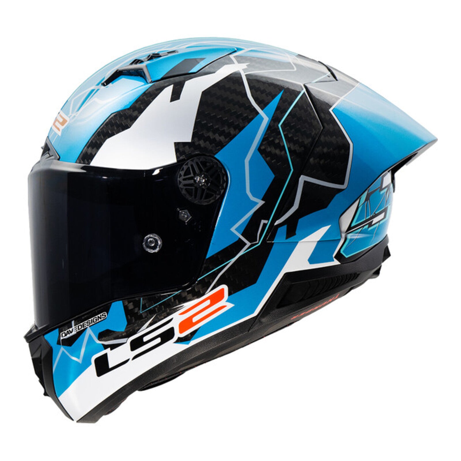 LS2 FF805GP Thunder GP Aero Helmet - Huertas Replica
