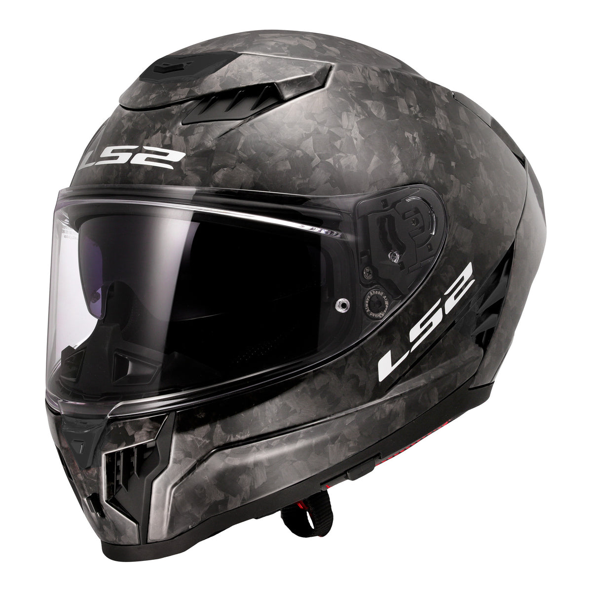 LS2 FF807 Dragon Carbon Forged Helmet - Gloss Carbon 06