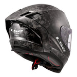LS2 FF807 Dragon Carbon Forged Helmet - Gloss Carbon 06