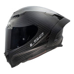 LS2 FF807 Dragon Carbon Helmet - Matte Carbon 06