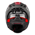 LS2 FF807 Dragon Carbon Trax Helmet - Black / Carbon