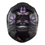 LS2 FF811 Vector II Tropical Helmet - Black / White 06