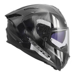 LS2 FF817 Challenger II Nitro Helmet - Black / Grey