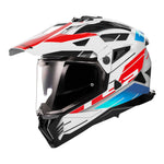 LS2 MX702 Pioneer II Namib - White / Red / Blue 06